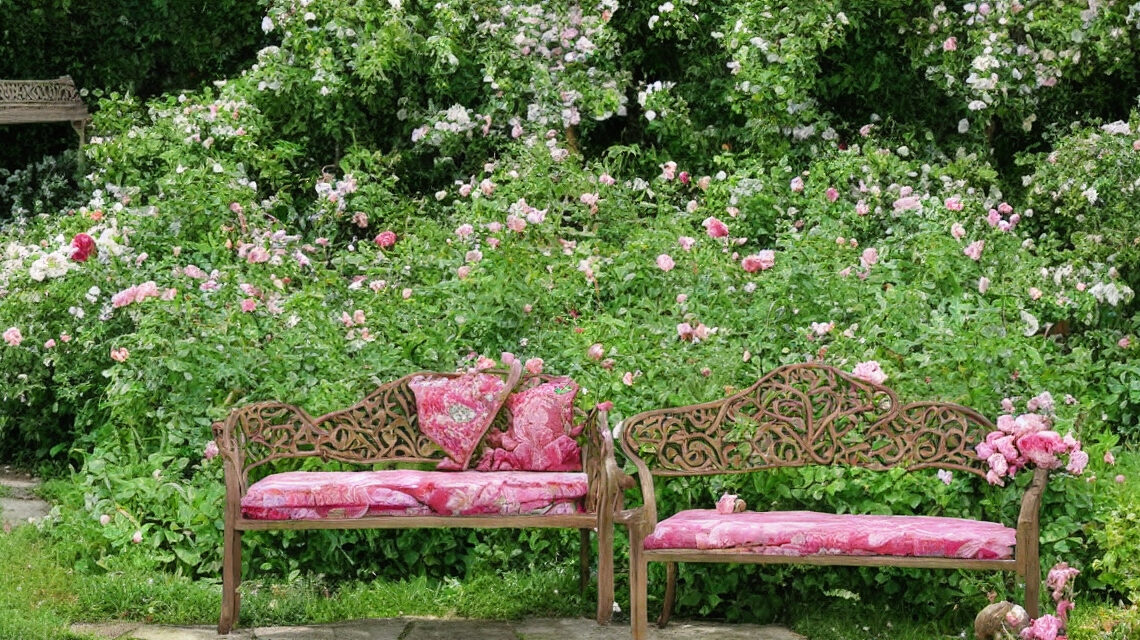 Sådan skaber du den perfekte rosenbænk til din have